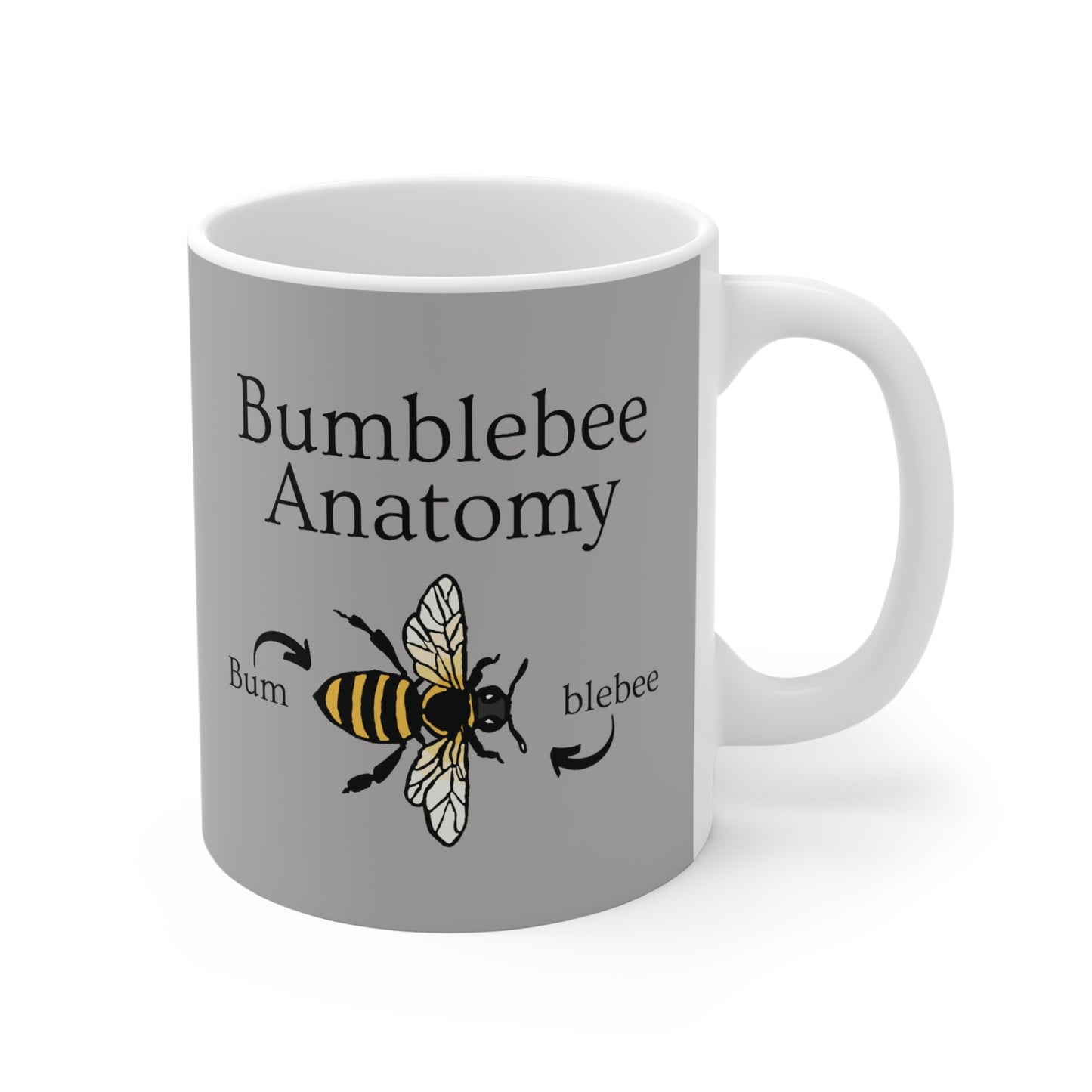 Bumblebee Anatomy Mug 11oz