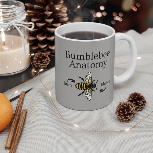 Bumblebee Anatomy Mug 11oz