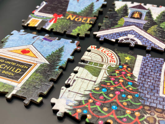 Charles Wysocki Holiday Collection - Noel Set