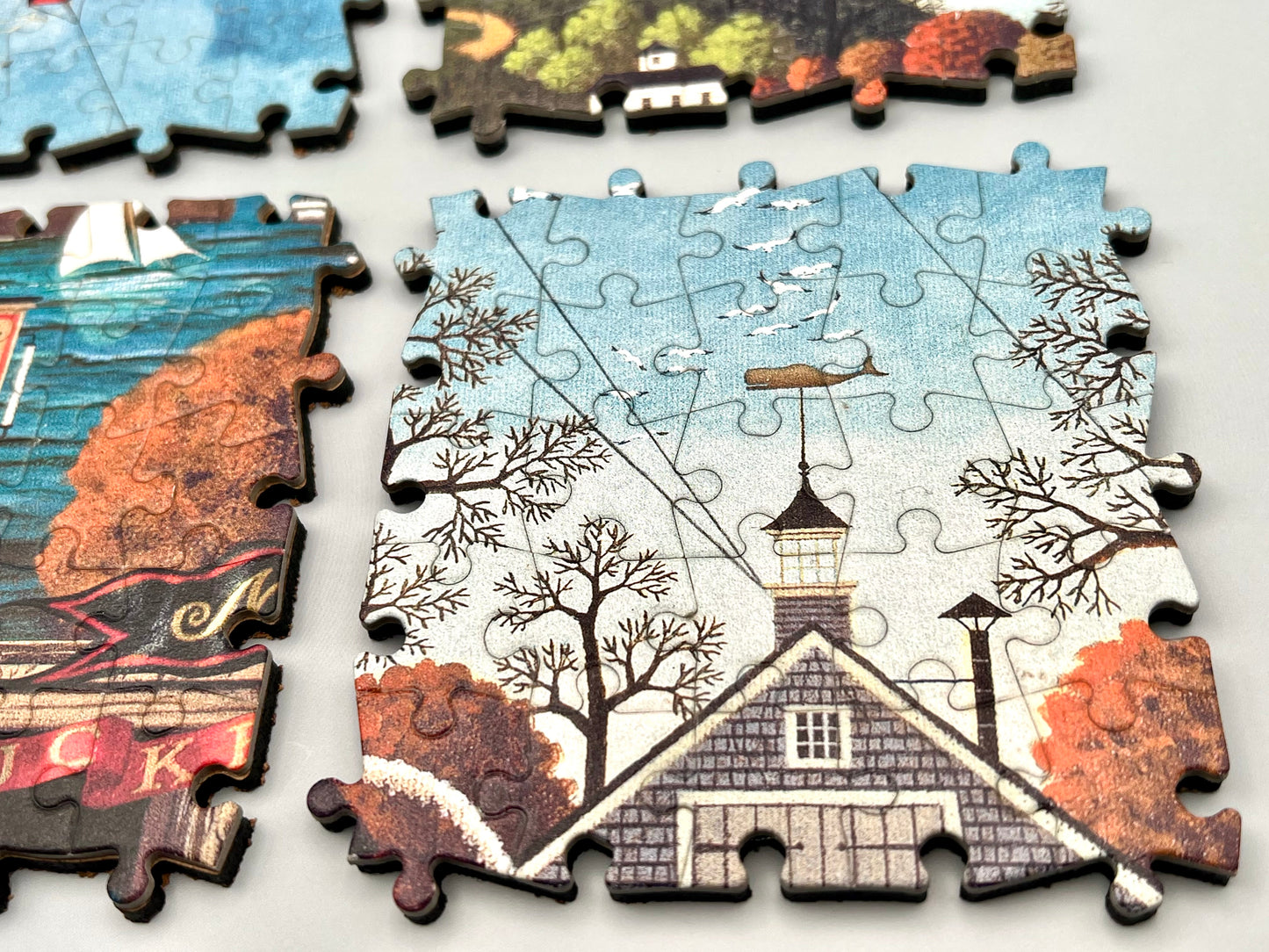 Fairhaven By The Sea by Charles Wysocki - Lighthouse Set