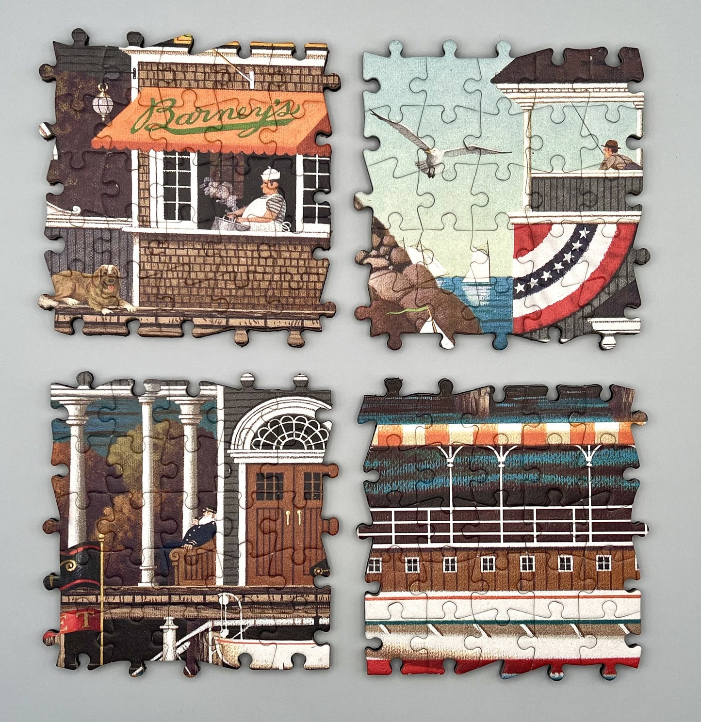 Fairhaven By The Sea by Charles Wysocki - Barneys Set