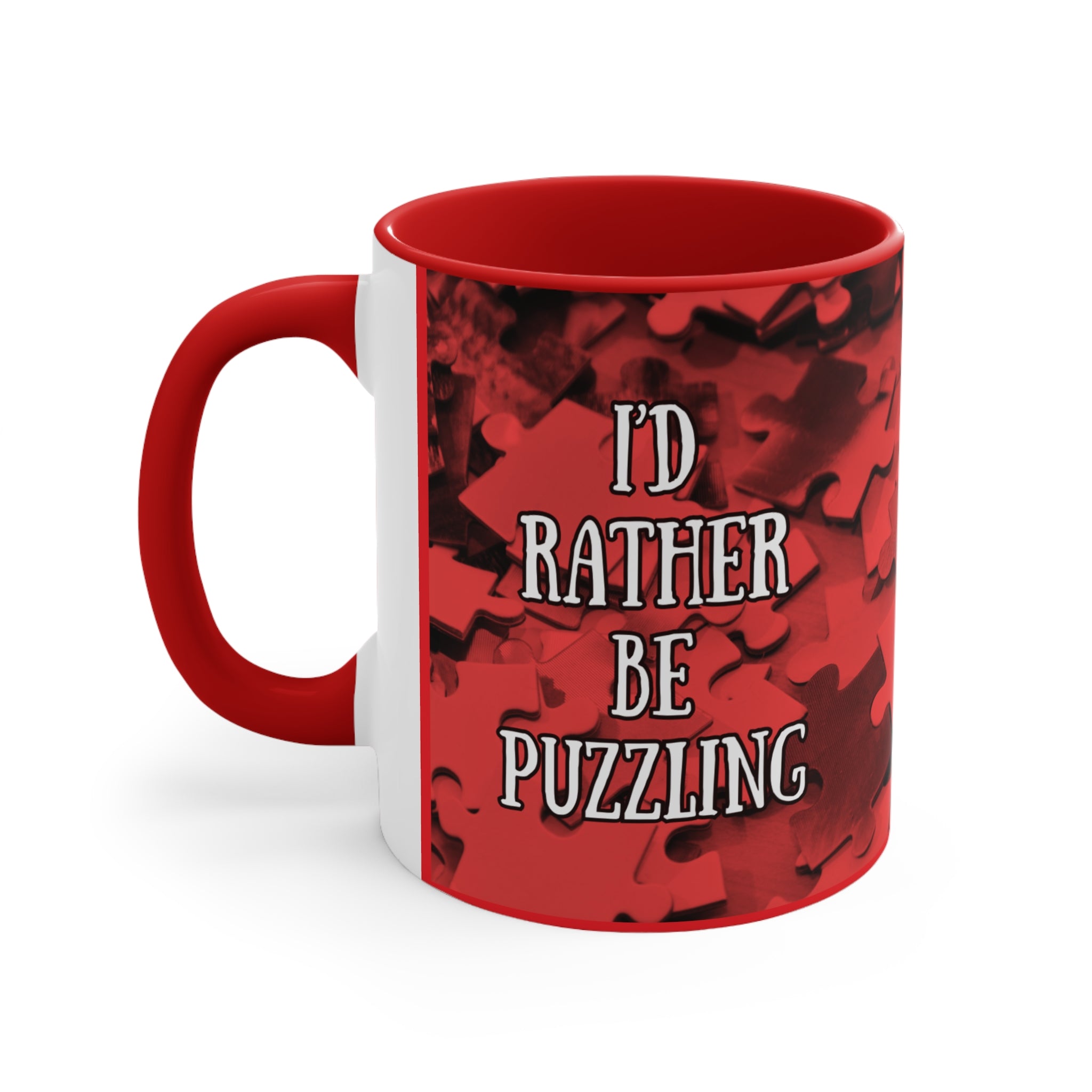 Mug - I'd Rather Be Puzzling